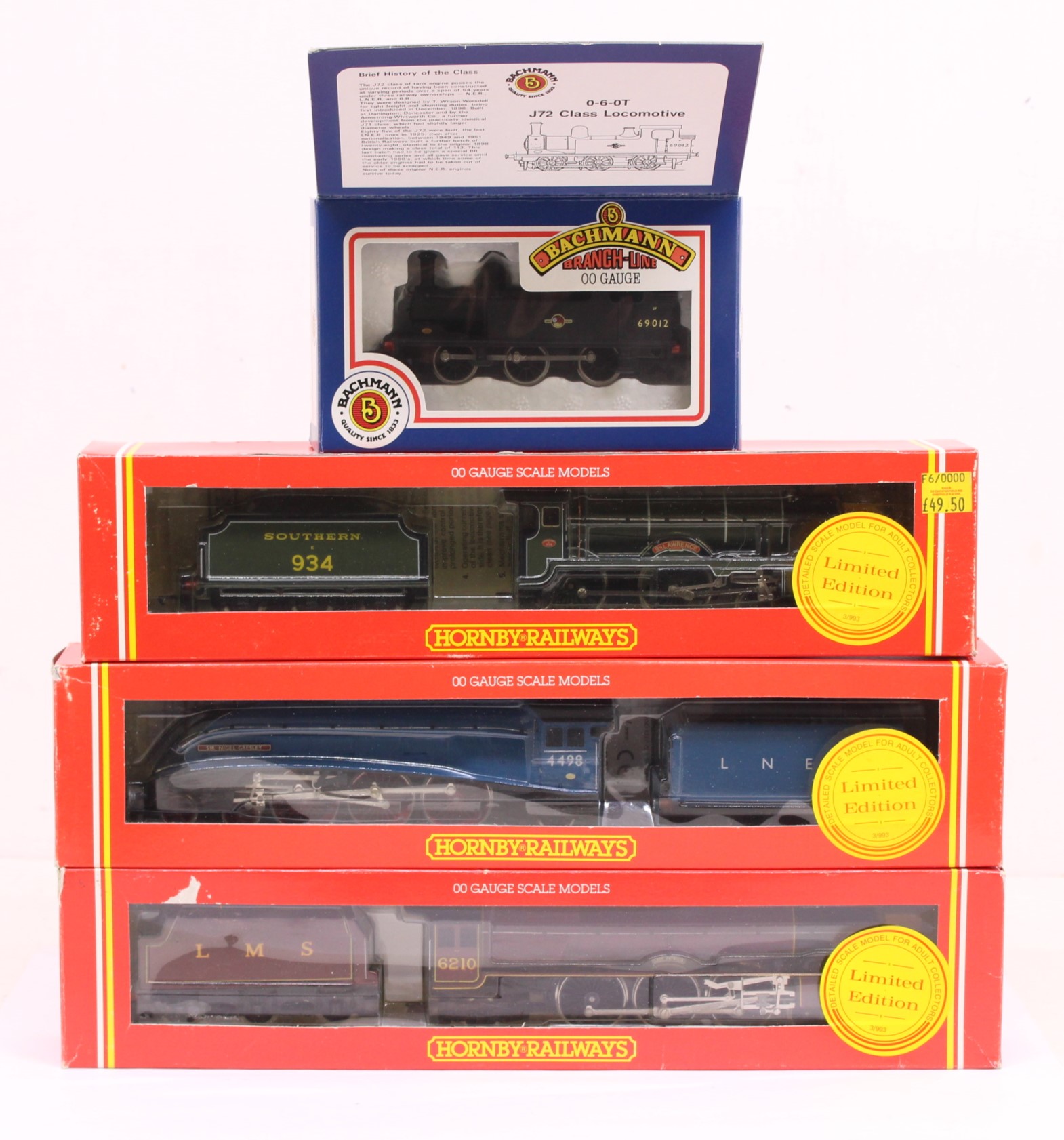 Hornby: A collection of three boxed Hornby Railways, OO Gauge, locomotives and tenders, to comprise: - Image 2 of 2