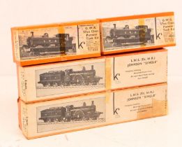 Keyser Kits: A collection of four K's Kits model railway, partly constructed, but appear complete in
