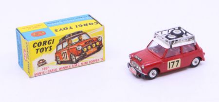 Corgi: A boxed Corgi Toys, 1967 Monte-Carlo Winner B.M.C. Mini-Cooper 'S', Reference No. 339.