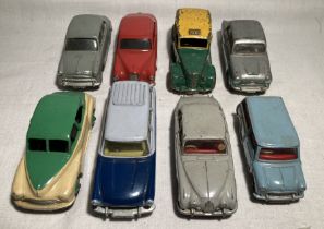 Diecast: A collection of assorted Dinky and Corgi vehicles to include: Morris Crowley, Riley