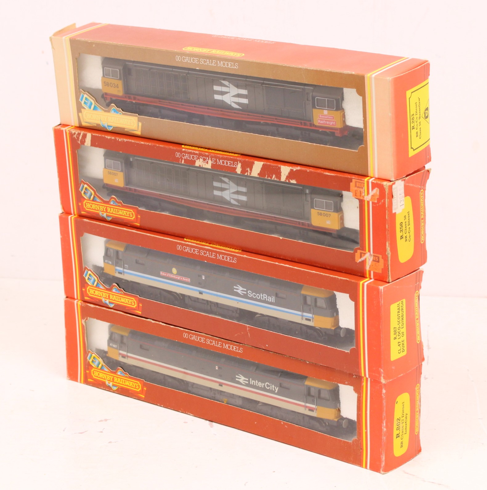 Hornby: A collection of four boxed Hornby Railways, OO Gauge, diesel locomotives to comprise: - Image 2 of 2