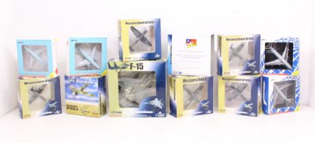 Witty Wings: A collection of twelve (12) boxed Witty Wings 1:72 and 1:400 aircraft, to comprise: