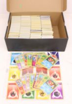 Pokemon: One box of assorted non-holographic and reverse holographic Pokemon cards, from Wizards