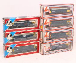 Lima: A collection of seven boxed Lima diesel locomotives to comprise: 205174MWG, 205158MWG,