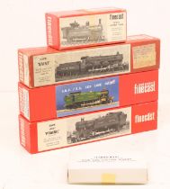 Wills Finecast: A collection of four Wills Finecast model railway kits, three unconstructed, but