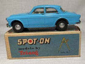 Spot-on: A boxed Triang Spot-on, Volvo 122S, Reference 216. Original box, general wear expected with