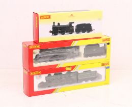 Hornby: A collection of three Hornby boxed OO Gauge locomotives to comprise: Late BR Class J15 65445