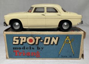 Spot-on: A boxed Triang Spot-on, Rover 3 Litre, Reference 157. Original box, one detached inner