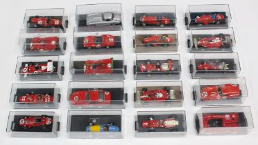 Diecast: A collection of twenty assorted 1:43 diecast Ferraris to include: Quartzo, A&G Models,