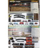 Hornby: A boxed Hornby Railways, OO Gauge, Mighty Mallard Set, R542, together with a boxed Hornby
