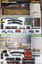 Hornby: A boxed Hornby Railways, OO Gauge, Mighty Mallard Set, R542, together with a boxed Hornby