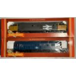 Hornby: A pair of boxed Hornby Railways, OO Gauge locomotives, to comprise: BR Class 37