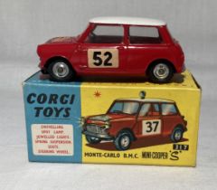 Corgi: A boxed Corgi Toys, Monte-Carlo B.M.C. Mini-Cooper 'S', Reference No. 317. Original box,