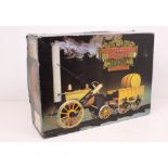 Hornby: A boxed Hornby Railways, 3 1/2" Gauge, Stephensons Rocket, Real Steam Train Set,