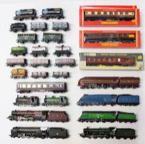 Hornby: A collection of unboxed Hornby, OO Gauge locomotives, to include: City of Bristol,