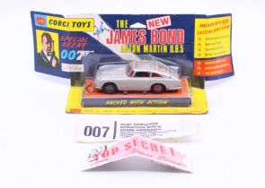 Corgi: A boxed Corgi Toys, James Bond Aston Martin D.B.5, Reference No. 270. Rare, original,