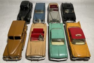 Dinky: A collection of assorted Dinky Toys to include: Packard, Ford Fairline, Plymouth Plaza