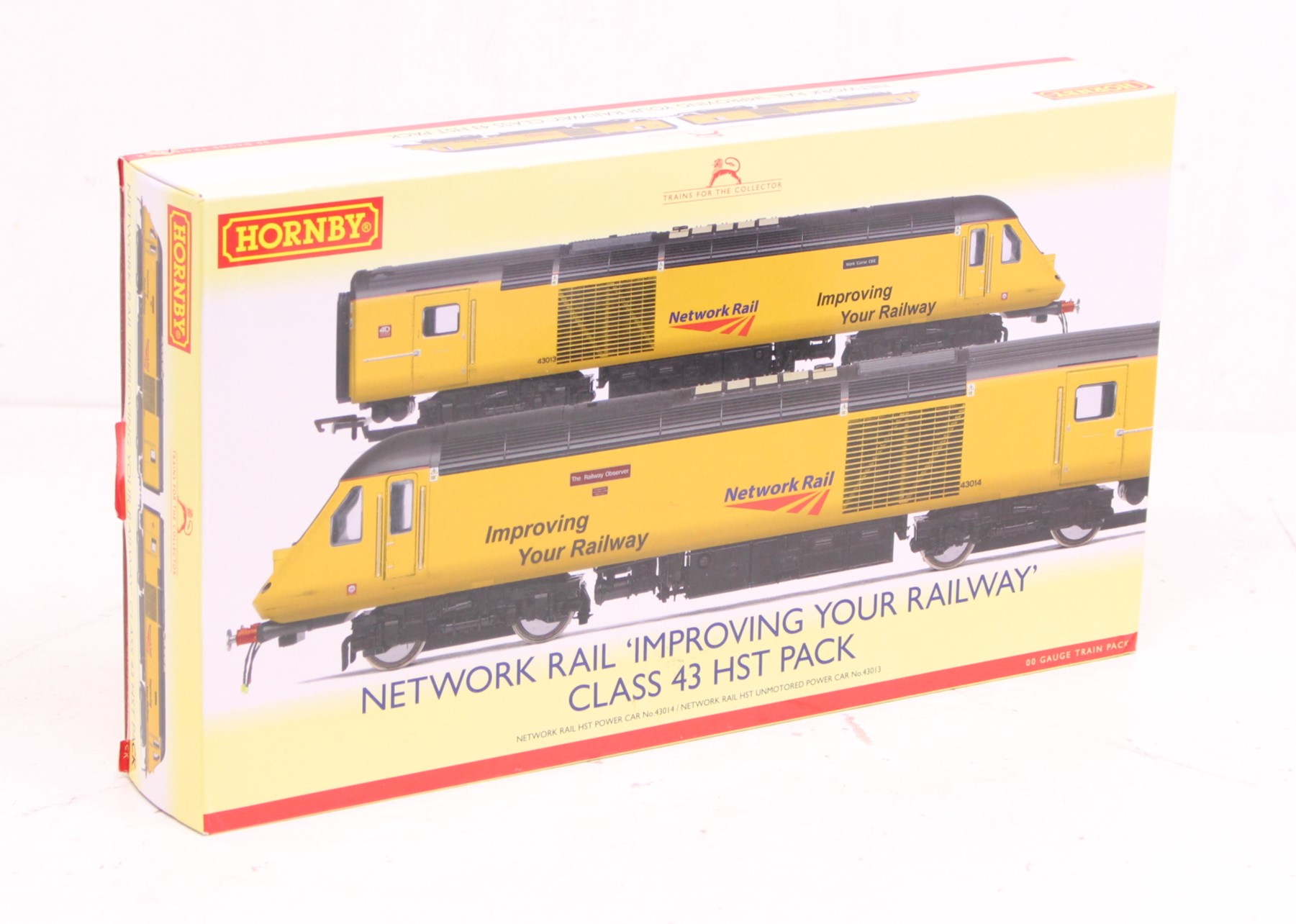 Hornby: A boxed Hornby Railways, OO Gauge, Network Rail 'Improving Your Railway' Class 43 HST