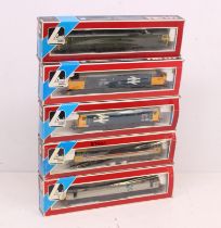 Lima: A collection of five boxed Lima diesel locomotives to comprise: 47006, 203185P, 205140 (