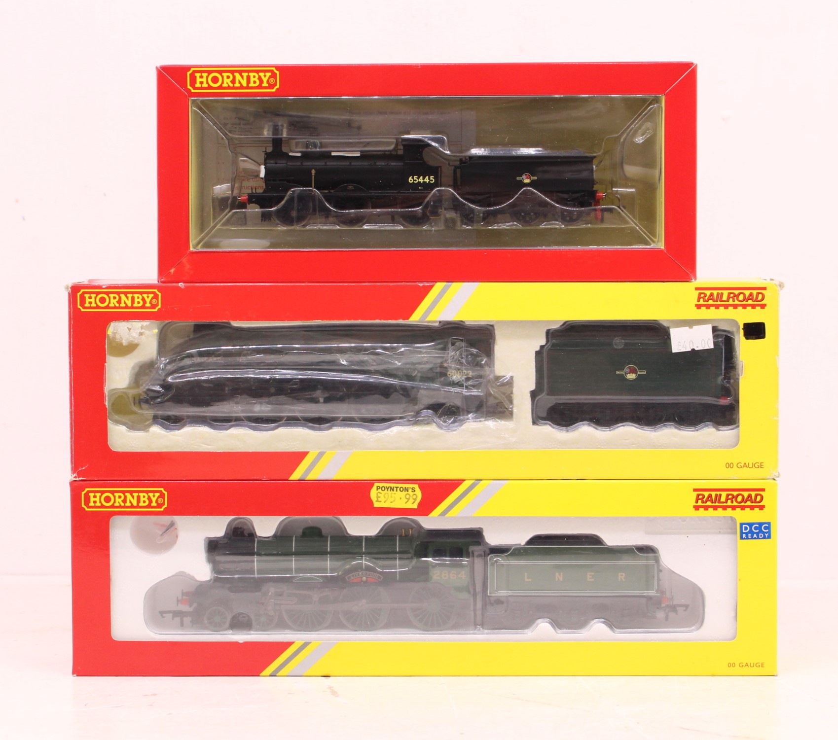 Hornby: A collection of three Hornby boxed OO Gauge locomotives to comprise: Late BR Class J15 65445 - Image 2 of 2