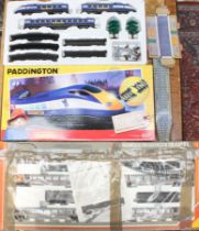 Hornby: A boxed Hornby Junior, Paddington Train Set, R1247, appears complete. Together with a