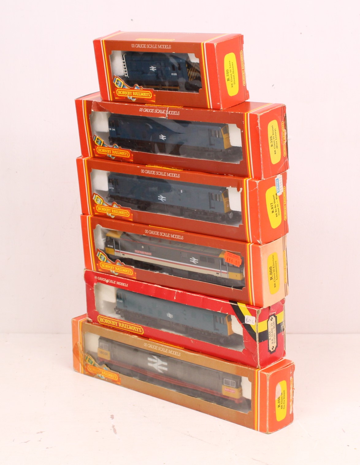 Hornby: A collection of six boxed Hornby Railways, OO Gauge, diesel locomotives to comprise: R780, - Image 2 of 2