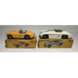Dinky: A pair of boxed Dinky Toys, Austin-Healey '100' Sports, Reference No. 109; and Cunningham C-