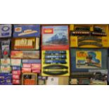 Hornby: A collection of assorted Hornby Railways model railway, to include: Hornby set with