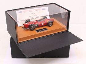 Ferrari: A boxed and cased, Revival, Ferrari 156, 1:20 Scale diecast model, 1961 World Champion Phil