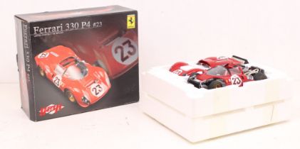 GMP: A boxed GMP, Ferrari 330 P4 #23, 1967 Daytona, 1:18 Scale diecast vehicle. Reference