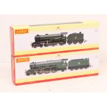 Hornby: A pair of Hornby boxed OO Gauge locomotives to comprise: BR (Early) Class B17/6 Gilwell Park