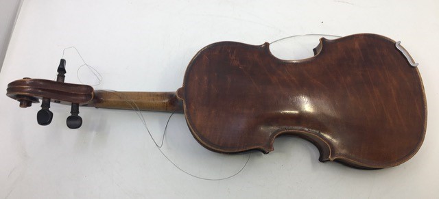 A tiny size JTL violin possibly 1/4 size - Image 2 of 2