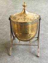 Ritz coal bucket, The Coal bucket was purportedly from the Ritz Hotel.