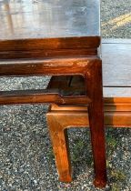 A collection of 20th cent Singapore hard wood tables , Hardwood dressing table drawers and similar