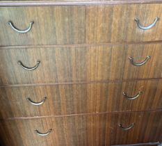 Mid century furniture to include various items, chest of drawers, drop leaf table and others