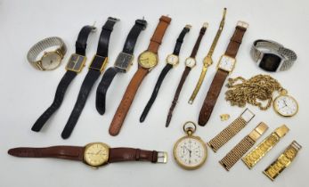A Bulova Ambassador Automatic gold plated gentleman's wrist watch, having signed circular dial