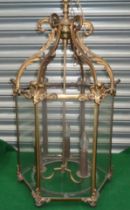 A large vintage regency lantern