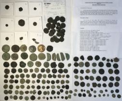 Large Collection of Roman Coins including a recorded Hoard of Roman Copper/Bronze Coins (The Swanton