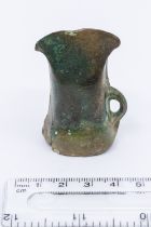 Bronze Age Axe Head.  Circa, 1000-800 BC. Copper-alloy, H53mm. W33.5mm, 51.9g. Socket Dia30mm. A