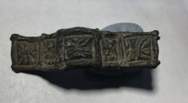 Saxon Brooch. Circa, 8th-9th century AD. Copper-alloy, 9.86grams, 44mm. A Middle Saxon (Early