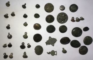 Collection of Medieval & Post Medieval Buttons.