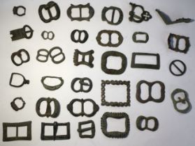 Collection of Medieval and Post Medieval Buckles.