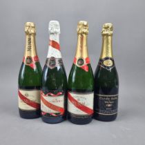 4 Bottles Mumm to include 3 bottles NV Champagne and Cuvee Napa Brut (4 Bottles)