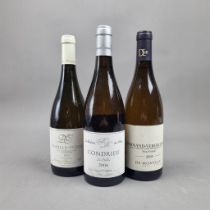 Domaine Thibert 2003 Pouilly-Fuisse, Les Balcons du Rhône 2006 Condrieu Les Etelles, Deux Montille