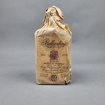 Ballantine's Finest Scotch Whisky 1960's - 70 Proof - Still in original paper wrapping (Please