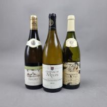 3 Bottles mixed White to include: Chateau de Melin 2012 Bourgogne Hautes Cotes de Beaune, Chateau