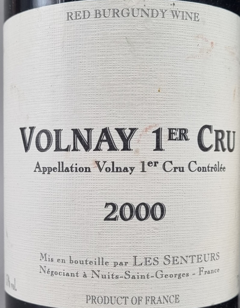 2 Bottles Volnay to include: Devevey 2008 Volnay, Les Senteurs 2000 Volnay 1er Cru - Bild 2 aus 3