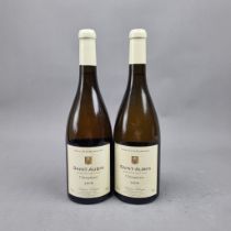 2 Bottles Christian Lebaupin 2008 Champtirant Saint Aubin