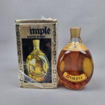 Dimple 1970's - 26 2/3 Fl Oz - 70 Proof (Please note cling film to box) Whisky