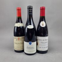 3 Bottles Beaune to include: Jean-Jacques Girard Beaune 2013 1er Cru Clos Du Roi , Les Jablieres